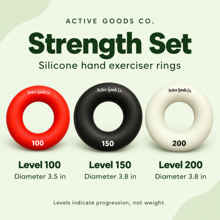 ActiveGoodsCo Strength Set Levels 100 150 200