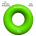 ActiveGoodsCo Level 175 silicone hand exerciser ring on white background