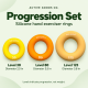 ActiveGoodsCo Progression Set Levels 30 80 125